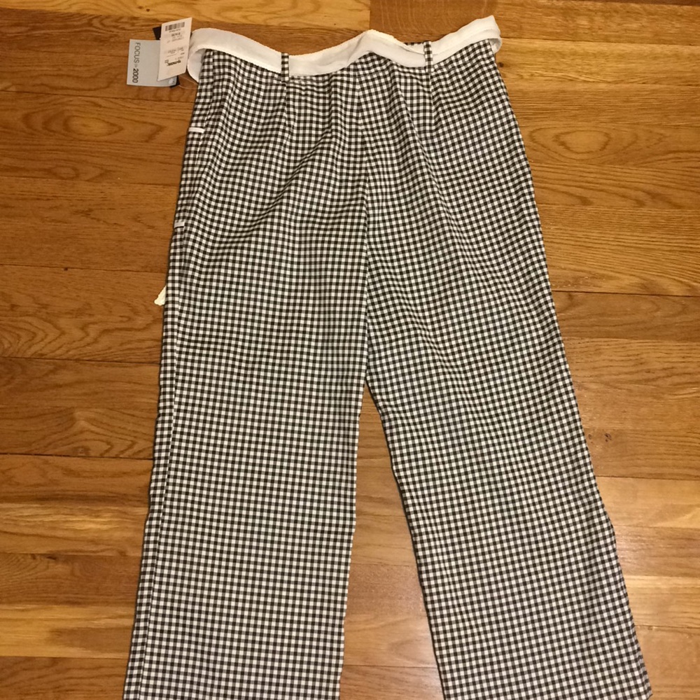 Checkered stretch pants - Picture 3 of 4